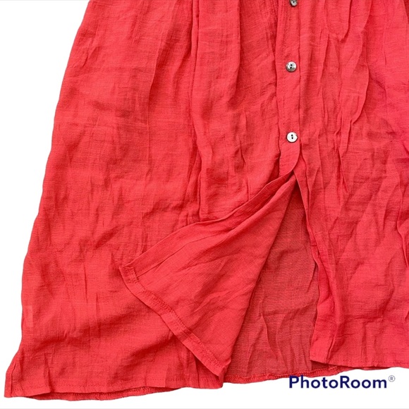 NWT Charlie Charlie Charlotte Red Maxi Dress - Picture 7 of 11